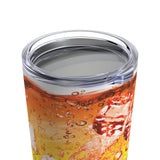 Orange Papaya Stainless Steel 20oz Tumbler/ Iced Summer Orange Fruit Drink Travel Mug Gift