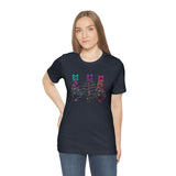 Christmas Shirts/ Watercolor Tie Dye Leopard Print Holiday Trees With Purple, Teal, Pink Bows T shirts