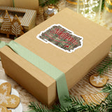 Christmas Stickers/ North Pole Coffee Company Laptop Decal, Planner, Journal Vinyl Stickers