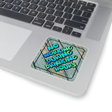 Drinking Stickers/ Beach Wood Caution Sign No Working During Drinking Hours Laptop Decal, Planner, Journal Vinyl Stickers