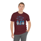 Christmas Shirts/ Chillin With My Gnomies Winter Blue Sweater Gnome Trio Pajama T shirts