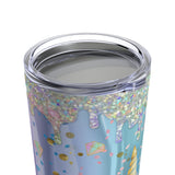 Glitter Glam Unicorn Stainless Steel 20oz Tumbler/ Pastel Diamonds Confetti Dripping Glitter Unicorn Travel Mug Gift
