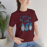 Christmas Shirts/ Chillin With My Gnomies Winter Blue Sweater Gnome Trio Pajama T shirts