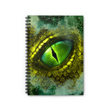 Halloween Journal/ Glam Ink Gothic Green Medieval Dragon Notebook/ Diary Gift