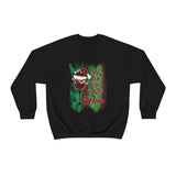 Christmas Wine Sweatshirt/ Carol Wine Lover Holiday Drinking Plaid Fa La La La Holiday Fleece Sweater