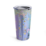 Glitter Glam Unicorn Stainless Steel 20oz Tumbler/ Pastel Diamonds Confetti Dripping Glitter Unicorn Travel Mug Gift