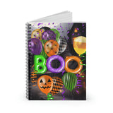 Halloween Journal/ Jack Olantern, Candy Corn Foil Party Balloons Notebook/ Diary Gift
