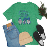 Christmas Shirts/ Chillin With My Gnomies Winter Blue Sweater Gnome Trio Pajama T shirts