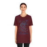 Christmas Shirts/ Blue Victorian Snowman Let It Snow Winter Holiday T shirts