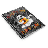 Halloween Journal/ Ghost Guitar Booberry Hill Notebook/ Diary Gift