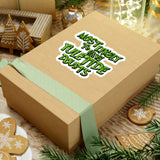 Christmas Stickers/ Funny Grinchy Quote Yuletide Doubts Laptop Decal, Planner, Journal Vinyl Stickers