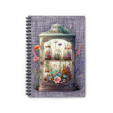 Apothecary Journal/ Gothic Mystical Floral Apothecary Cabinet Notebook/ Diary Gift