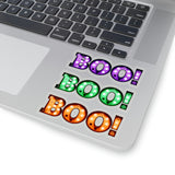 Halloween Stickers/ BOO! Marquee Letter Lights Collection Laptop Decal, Planner, Journal Vinyl Sticker Pack