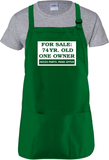 Birthday Apron Gift/ Personalized For Sale Birthday Age Adult BBQ/ Cooking Adjustable Funny Apron