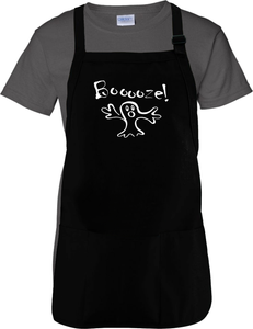 Halloween Party Apron/ Halloween Funny Ghost Booze Drinking BBQ/ Cooking Adjustable Apron