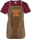 Halloween Apron/ Property Of Trick Or Treat University Alumni Funny Party BBQ/ Cooking Adjustable Apron