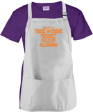 Halloween Apron/ Property Of Trick Or Treat University Alumni Funny Party BBQ/ Cooking Adjustable Apron