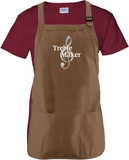Treble Maker Cooking Apron Gift/ Music Lover/ Musician Adjustable Kitchen Apron
