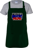 Grandfather Apron/ Grandpa, Papa Quote BBQ/ Cooking Adjustable Father’s Day Apron/ World’s Greatest Papa