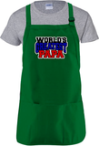 Grandfather Apron/ Grandpa, Papa Quote BBQ/ Cooking Adjustable Father’s Day Apron/ World’s Greatest Papa
