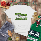 Christmas Shirts/ Grinchy Most Likely To Jazzercise Funny Group, Family Party Matching T shirts