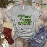 Christmas Shirts/ Grinchy Most Likely To Loathe Entirely Funny Group, Family Party Matching T shirts
