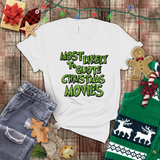 Christmas Shirts/ Grinchy Most Likely To Quote Christmas Movies Funny Group, Family Party Matching T shirts