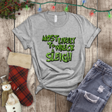 Christmas Shirts/ Grinchy Most Likely To Wreck A Sleigh Funny Group, Family Party Matching T shirts