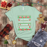 Christmas Shirts/ Funny Santa He Sees You When You’re Drinking Holiday Fleece Ugly Sweater Winter Holiday T shirts