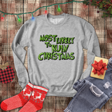 Christmas Sweatshirts/ Grinchy Most Likely To Ruin Christmas Funny Group, Family Party Matching Fleece Sweaters