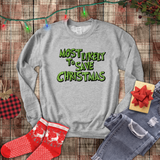 Christmas Sweatshirts/ Grinchy Most Likely To Save Christmas Funny Group, Family Party Matching Fleece Sweaters