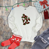 Disney Christmas Plaid Sweatshirt/ Mickey Mouse Red And Green Plaid Shirt/ Christmas Holiday Fleece Sweater