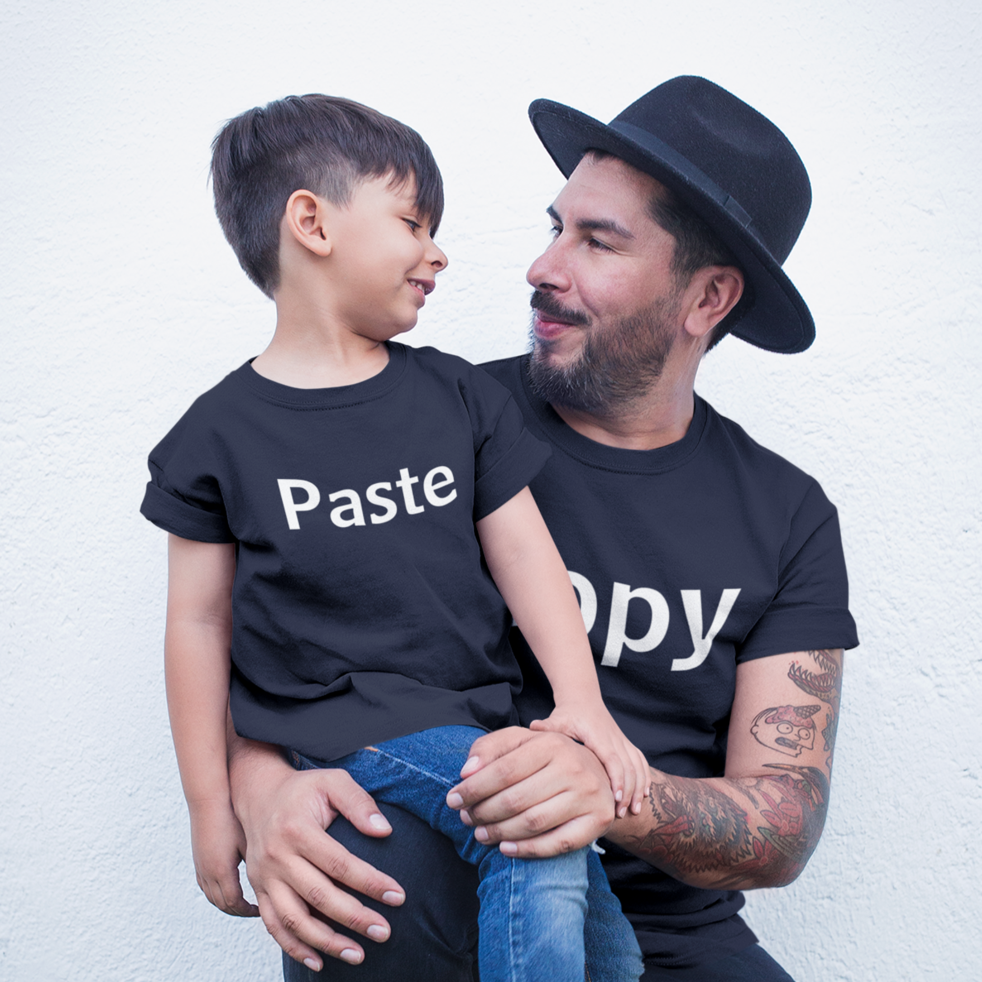 Copy Paste Shirts/ Father Son T-Shirts/ Copy Paste Matching S Jin Jin Junction