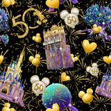 Disney 50th Anniversary Family Matching Shirts/ Custom Mickey, Minnie Sunglasses Group Vacation Shirts/ Personalized T-Shirts/ Tanks