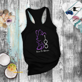 Disney 100th Anniversary Tanks/ Mickey Minnie Purple Pearl Metallic Platinum Silver Years Of Wonder Tank Tops