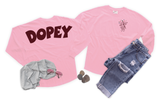 Disney Dopey Jersey/ Seven Dwarfs Dopey Spirit Shirt/ Disney Vacation Oversized Jersey Top