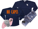 Disney Incredibles Edna Mode Jersey/ No Capes Spirit Shirts/ Incredibles 2 Vacation Oversized Jersey