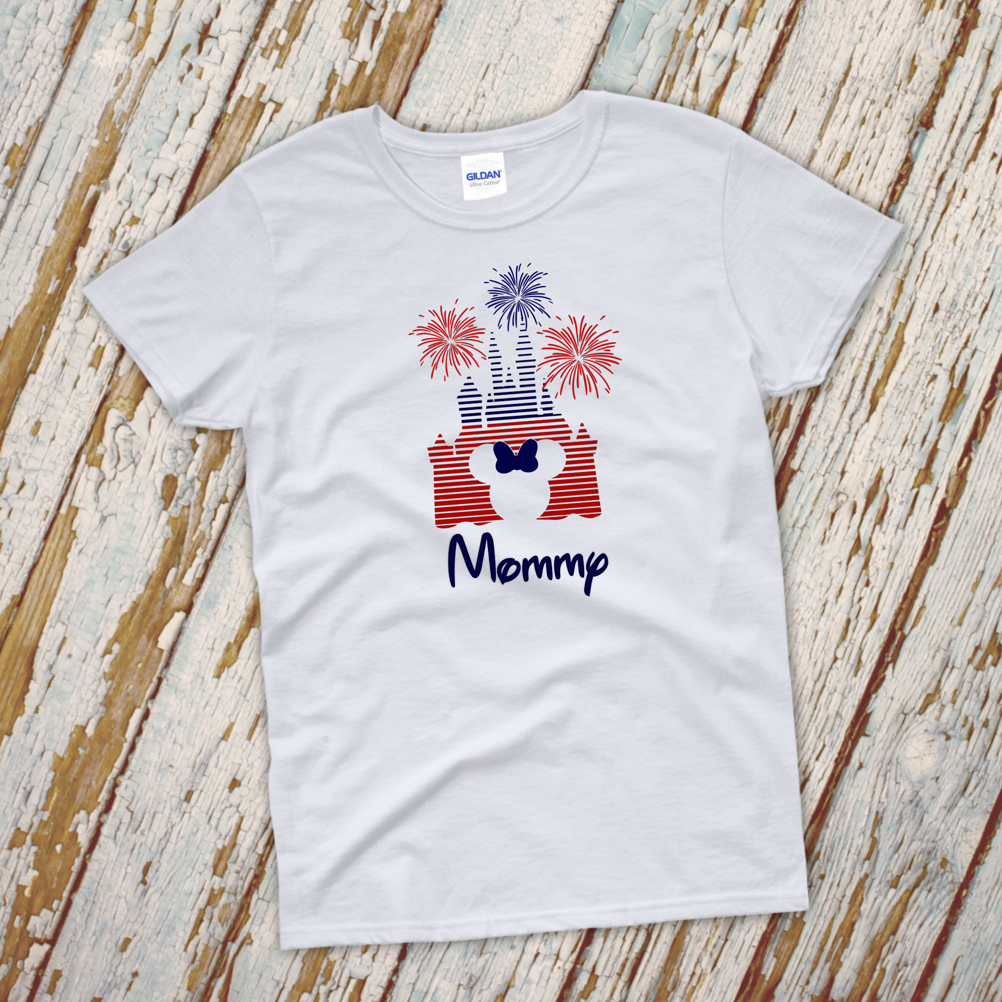 Disney Family Matching Shirts Fourth Of July Custom Vacation