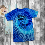 Disney Stitch Tie Dye Shirts/ Stay Weird Funny Ohana Stitch Playing Guitar Tie Dye Adult And Youth T-Shirts