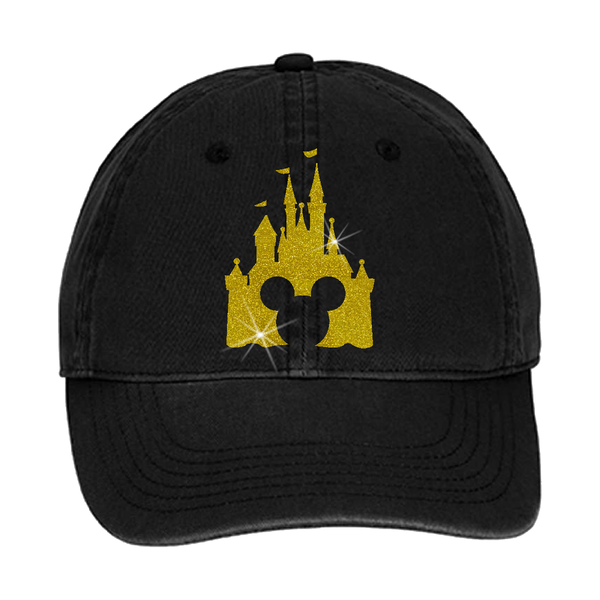Disney Hat/ Mickey Mouse Head Glitter Gold Cinderella display picture 2