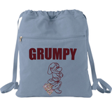 Disney Grumpy Backpack/ Seven Dwarfs Grumpy With Glitter Diamond Vacation Travel Park Bag Gift