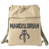 Disney The Mandalorian Backpack/ Mandalorian Mythosaur Mudhorn Vacation Travel Park Bag Cinch Sack