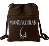 Disney The Mandalorian Backpack/ Mandalorian Mythosaur Mudhorn Vacation Travel Park Bag Cinch Sack