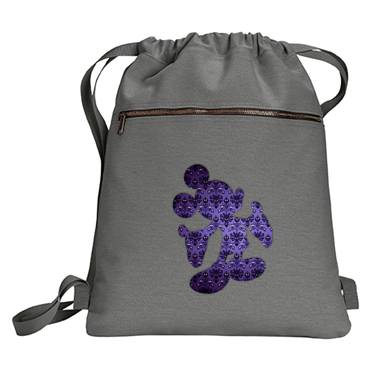 Haunted mansion wallpaper backpack on sale