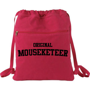 Disney Mouseketeer Backpack/ Original Mouseketeer Vacation Travel Park Bag Gift