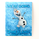 Disney Reveal Surprise Puzzle/ Frozen Arendelle We're Going To Disney Jigsaw Puzzle/ Olaf Disney World/ Disneyland Vacation Puzzle Gift
