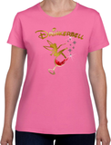 Drinkerbell Shirt / Disney Drinking Epcot Food And Wine Festival Women’s Top/ Funny Disney Tinkerbell Gold, Glitter Red Wine Glass Shirt