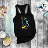 Disney 50th Anniversary Tanks/ EARidescent Holographic 50 Gold Mickey Mouse Or Minnie Mouse Vacation Tank Top