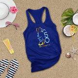 Disney 50th Anniversary Tanks/ EARidescent Holographic 50 Gold Mickey Mouse Or Minnie Mouse Vacation Tank Top