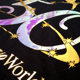 Disney 50th Anniversary Shirts/ EARidescent Holographic 50 And Gold Tinkerbell Stars Vacation T-Shirts
